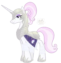 Size: 1666x1732 | Tagged: safe, artist:stagetechyart, derpibooru import, fleur-de-lis, pony, unicorn, armor, female, mare, simple background, solo, transparent background, unicorn tribe