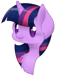 Size: 541x725 | Tagged: safe, artist:dedonnerwolke, derpibooru import, twilight sparkle, bust, chest fluff, cute, portrait, simple background, solo, transparent background, twiabetes