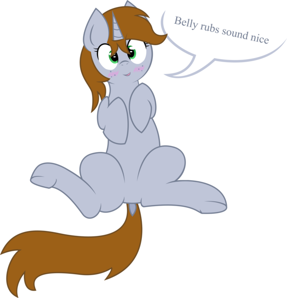 Size: 5187x5391 | Tagged: safe, artist:plone, derpibooru import, oc, oc:littlepip, unofficial characters only, pony, unicorn, fallout equestria, fanfic, absurd resolution, bellyrubs, blushing, comic, cute, dock, fanfic art, female, hooves, horn, lying down, mare, on back, open mouth, simple background, solo, speech bubble, spread legs, spreading, transparent background