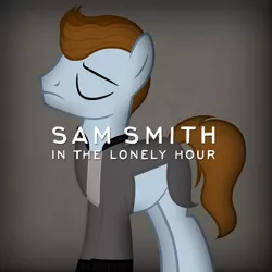 Size: 1280x1280 | Tagged: album cover, artist:aldobronyjdc, cover, derpibooru import, music, parody, ponified, ponified album cover, safe, sam smith, solo