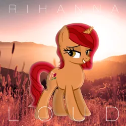 Size: 1280x1280 | Tagged: album cover, artist:aldobronyjdc, cover, derpibooru import, music, parody, ponified, ponified album cover, rihanna, safe, solo