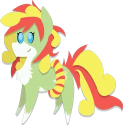 Size: 1441x1466 | Tagged: safe, artist:themodpony, deleted from derpibooru, derpibooru import, oc, oc:mango tango, unofficial characters only, earth pony, pony, cutie mark, femboy, hooves, lineless, male, pointy ponies, simple background, smiling, solo, stallion, transparent background