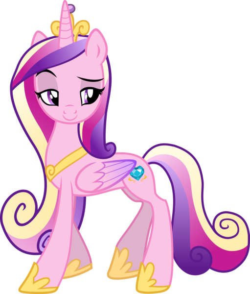 Size: 2140x2512 | Tagged: safe, artist:rustle-rose, derpibooru import, princess cadance, alicorn, pony, inkscape, lidded eyes, looking back, raised eyebrow, simple background, smug, solo, transparent background, vector, walking