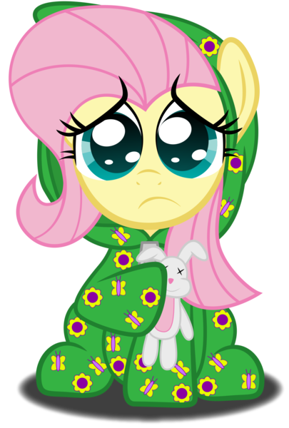 Size: 1350x2000 | Tagged: artist:spellboundcanvas, cute, derpibooru import, fluttershy, footed sleeper, plushie, safe, shyabetes, simple background, solo, transparent background