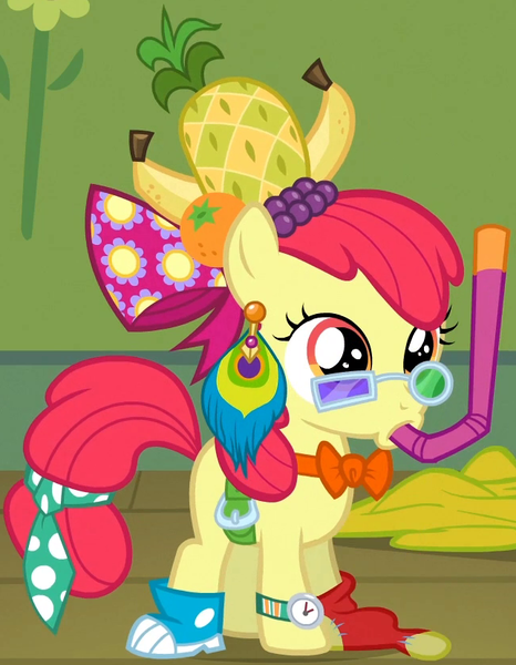 Safe Derpibooru Import Screencap Apple Bloom Pony One