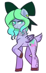 Size: 718x1130 | Tagged: artist:oreomonsterr, deer pony, derpibooru import, oc, oc:pastel flower, original species, safe, simple background, solo, transparent background, unofficial characters only
