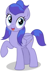 Size: 1975x2962 | Tagged: safe, artist:bluemeganium, derpibooru import, hyacinth dawn, pegasus, pony, top bolt, background pony, female, looking at you, mare, smiling, solo