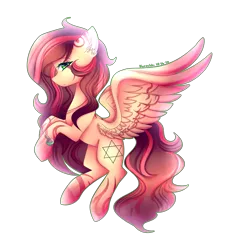 Size: 6408x7000 | Tagged: safe, artist:kurochhi, derpibooru import, oc, oc:sweet poison, unofficial characters only, pegasus, pony, absurd resolution, solo