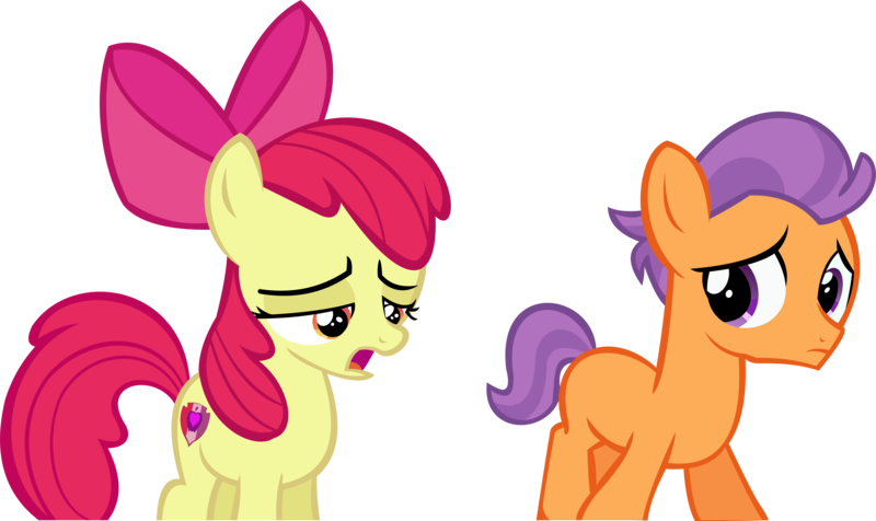 Size: 14513x8633 | Tagged: absurd resolution, apple bloom, artist:cyanlightning, cutie mark, derpibooru import, on your marks, sad, safe, simple background, .svg available, tender taps, the cmc's cutie marks, transparent background, vector