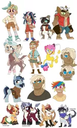 Size: 1956x3250 | Tagged: adopted offspring, artist:dbkit, bust, centaur, derpibooru import, diamond dog, dumbbell, dumbdash, hair over one eye, hippogriff, humanized, humanized oc, hybrid, male, next generation, oc, oc:abbot apple, oc:anastacia, oc:citrine dream, oc:connie sprocket, oc:crash sprocket, oc:puzzlemint, offspring, offspring's offspring, parent:applejack, parent:flam, parent:flim, parent:oc:silver locke, parent:princess celestia, parent:rainbow dash, parents:canon x oc, parent:scorpan, parent:soarin', parents:soarinjack, parent:twilight sparkle, popples, rainbow dash, rick and morty, safe, shipping, sketch, sketch dump, straight