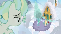 Size: 1920x1080 | Tagged: safe, derpibooru import, screencap, steer straight, twirly whirly, vapor trail, pony, top bolt