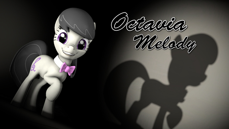 Size: 1920x1080 | Tagged: 3d, artist:cwillis13, cute, derpibooru import, looking at you, octavia melody, raised hoof, safe, shadow, smiling, solo, source filmmaker, spotlight, tavibetes