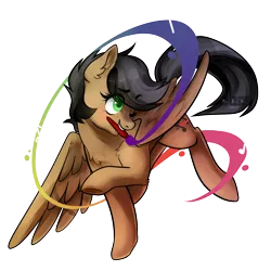 Size: 2000x2000 | Tagged: safe, artist:goshhhh, derpibooru import, oc, oc:artsong, unofficial characters only, pegasus, pony, female, mare, simple background, solo, transparent background