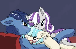 Size: 1200x775 | Tagged: aftercare, afterglow, aftersex, artist:manifest harmony, bdsm, bisexual, bondage, bridle, cocobetes, coco pommel, crying, cuddling, cute, cute porn, derpibooru import, fanfic:clocktower society, female, femsub, gag, heart eyes, hug, lesbian, male, night light, pet, pet play, ring gag, semi-anthro, slave, snuggling, story in the source, straight, submissive, suggestive, tack, tears of joy, twilight velvet, wingding eyes