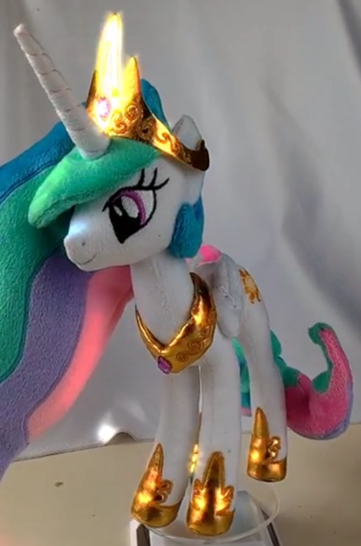 Size: 555x838 | Tagged: artist:nekokevin, derpibooru import, irl, photo, plushie, princess celestia, safe, solo