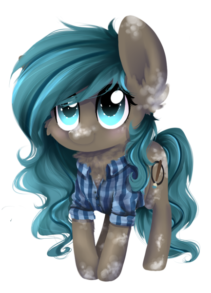 Size: 1300x1800 | Tagged: safe, artist:skajcia, derpibooru import, oc, oc:spectrum, unofficial characters only, pony, clothes, earth, shirt, solo