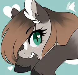 Size: 3300x3166 | Tagged: safe, artist:goshhhh, derpibooru import, oc, oc:whimsy whisky, unofficial characters only, bat pony, pony, freckles, heart, heart eyes, solo, unshorn fetlocks, wingding eyes