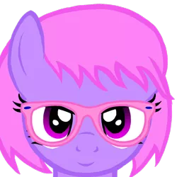 Size: 1000x1000 | Tagged: safe, artist:toyminator900, derpibooru import, oc, oc:melody notes, unofficial characters only, pony, female, glasses, looking at you, simple background, solo, transparent background