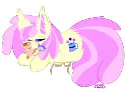 Size: 1280x960 | Tagged: safe, artist:vanillaswirl6, derpibooru import, oc, oc:cerulean bird, oc:cobalt blast, oc:vanilla swirl, unofficial characters only, earth pony, pegasus, pony, unicorn, :o, :p, babies, baby, baby ponies, baby pony, behaving like a cat, behaving like a dog, big ears, blushing, chest fluff, children, colored eyelashes, colt, cute, daaaaaaaaaaaw, ear fluff, eyes closed, family, female, filly, fluffy, glasses, grooming, impossibly large ears, licking, lying, male, markings, mother, open mouth, prone, size difference, small horn, spots, tongue out, trio, vanillaswirl6 is trying to murder us