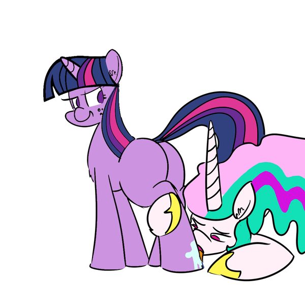 Size: 1024x1024 | Tagged: suggestive, derpibooru import, princess celestia, twilight sparkle, alicorn, pony, female, fetish, hoof fetish, hoof licking, hoof worship, implied lesbian, implied shipping, implied twilestia, licking, mare, meme, missing cutie mark, monochrome, tongue out