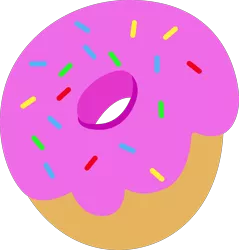 Size: 4096x4290 | Tagged: safe, artist:cloudyglow, derpibooru import, donut joe, absurd resolution, .ai available, cutie mark, cutie mark only, no pony, simple background, transparent background, vector