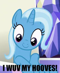 Size: 851x1024 | Tagged: safe, derpibooru import, edit, edited screencap, screencap, trixie, pony, unicorn, all bottled up, cropped, cute, diatrixes, female, mare, solo