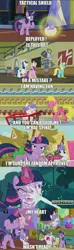 Size: 1920x6467 | Tagged: safe, derpibooru import, edit, edited screencap, screencap, cherry berry, princess cadance, princess flurry heart, sassaflash, shining armor, spike, twilight sparkle, twilight sparkle (alicorn), alicorn, dragon, pony, a flurry of emotions, absurd resolution, best aunt ever, brazzers, milk, ponyville hospital, screencap comic, twilight's castle