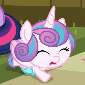 Size: 363x363 | Tagged: safe, derpibooru import, screencap, princess flurry heart, twilight sparkle, twilight sparkle (alicorn), alicorn, pony, a flurry of emotions, animated, baby, baby alicorn, baby flurry heart, baby pony, crying, crying baby, crying infant, diaper, diapered, diapered filly, eyes closed, female, filly, fussing, fussing baby, fussing infant, fussy, fussy baby, fussy infant, gif, infant, infant flurry heart, loop, ponyville hospital, sad, squirming, tail