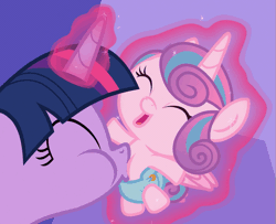 Size: 679x551 | Tagged: safe, derpibooru import, screencap, princess flurry heart, twilight sparkle, twilight sparkle (alicorn), alicorn, pony, a flurry of emotions, animated, aunt and niece, auntie twilight, baby, baby alicorn, baby flurry heart, baby pony, best aunt ever, blowing, cloth diaper, cute, diaper, diapered, diapered filly, eyes closed, female, filly, flurrybetes, foal, gif, giggling, happy, infant, magic, puffy cheeks, raspberry, safety pin, squirming, telekinesis, tickling, tummy buzz, twiabetes, twilight is bae, twilight's castle