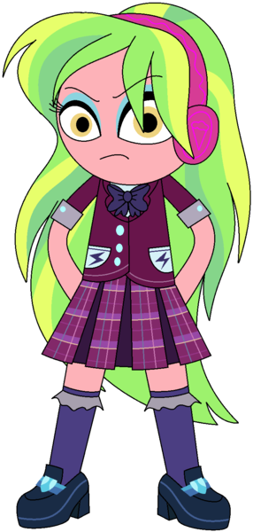 Size: 724x1520 | Tagged: safe, artist:ra1nb0wk1tty, derpibooru import, lemon zest, equestria girls, simple background, solo, transparent background