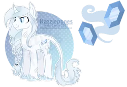 Size: 1024x702 | Tagged: safe, artist:kazziepones, derpibooru import, oc, unofficial characters only, classical unicorn, pony, unicorn, cloven hooves, curved horn, leonine tail, male, reference sheet, scar, simple background, solo, stallion, transparent background, unshorn fetlocks