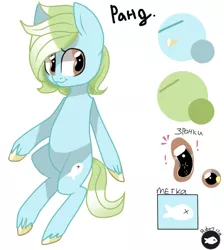 Size: 459x512 | Tagged: safe, artist:kilka-chan-yana, derpibooru import, oc, unofficial characters only, earth pony, pony, reference sheet, russian, simple background, solo, white background