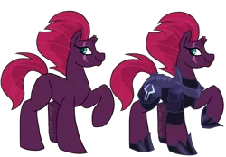 Size: 2870x2000 | Tagged: safe, artist:jen-neigh, derpibooru import, tempest shadow, pony, unicorn, my little pony: the movie, adult blank flank, blank flank, broken horn, simple background, solo, transparent background