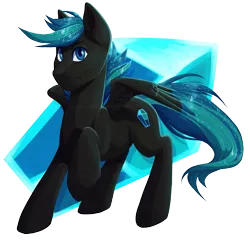 Size: 1245x1200 | Tagged: safe, artist:theoutcastofthenight, derpibooru import, oc, oc:tashi, unofficial characters only, pony, commission, simple background, solo, transparent background