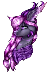 Size: 793x1201 | Tagged: safe, artist:xxmissteaxx, derpibooru import, oc, oc:eter, unofficial characters only, pony, bust, female, mare, portrait, simple background, solo, transparent background