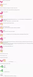 Size: 841x1962 | Tagged: angel bunny, artist:dziadek1990, conversation, cute, derpibooru import, dialogue, emotes, emote story, fluttershy, gummy, pinkie pie, reddit, safe, slice of life, text