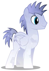 Size: 2049x2936 | Tagged: safe, artist:brony-works, derpibooru import, oc, oc:snow sparkle, unofficial characters only, pegasus, pony, high res, male, simple background, solo, stallion, transparent background, vector