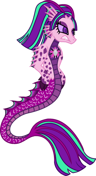 Size: 903x1647 | Tagged: safe, artist:starryoak, derpibooru import, aria blaze, siren, equestria girls, alternate design, angry, antennae, eyelashes, fangs, full body, gem, hooves, scales, sharp teeth, sideways glance, simple background, solo, teeth, transparent background