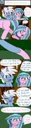 Size: 1280x5239 | Tagged: safe, artist:hummingway, derpibooru import, oc, oc:cerulean mist, oc:swirly shells, unofficial characters only, pony, unicorn, absurd resolution, ask-humming-way, comic, dialogue, duo, female, mare, speech bubble, tumblr, tumblr comic