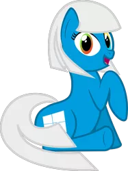 Size: 1334x1781 | Tagged: safe, artist:shitigal-artust, derpibooru import, oc, oc:windows 8, ponified, unofficial characters only, earth pony, pony, female, mare, multicolored iris, simple background, solo, transparent background, windows, windows 8