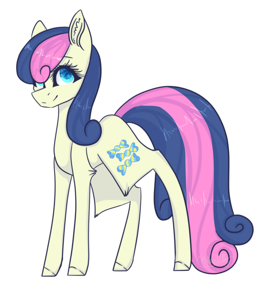 Size: 4824x5072 | Tagged: safe, artist:ohsushime, artist:soundwavepie, derpibooru import, bon bon, sweetie drops, pony, absurd resolution, simple background, solo, transparent background