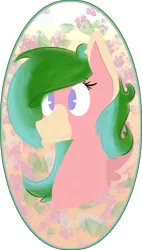 Size: 645x1134 | Tagged: safe, artist:binkyt11, derpibooru import, oc, oc:berry splash, unofficial characters only, pegasus, pony, bust, female, flower, mare, portrait, simple background, solo, transparent background