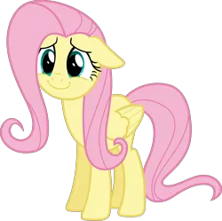 Size: 6578x6542 | Tagged: safe, artist:pink1ejack, derpibooru import, fluttershy, pegasus, pony, fluttershy leans in, absurd resolution, cute, female, floppy ears, hnnng, mare, shyabetes, simple background, smiling, solo, that was fast, transparent background, vector