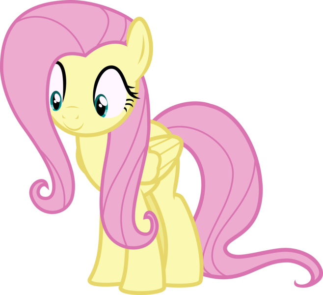 Size: 3292x3000 | Tagged: safe, artist:uponia, derpibooru import, fluttershy, pegasus, pony, fluttershy leans in, .svg available, cute, female, inkscape, mare, shyabetes, simple background, smiling, solo, transparent background, vector