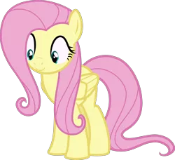 Size: 3292x3000 | Tagged: safe, artist:uponia, derpibooru import, fluttershy, pegasus, pony, fluttershy leans in, .svg available, cute, female, inkscape, mare, shyabetes, simple background, smiling, solo, transparent background, vector