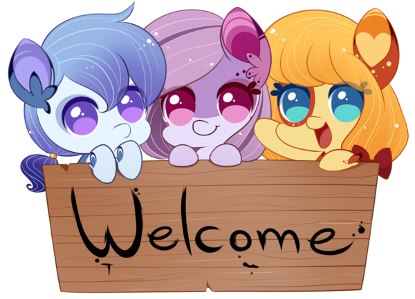 Size: 600x433 | Tagged: artist:exceru-karina, cute, derpibooru import, oc, ocbetes, oc:fall garner, oc:kamely, oc:sapphire seas, original species, safe, trio, unofficial characters only