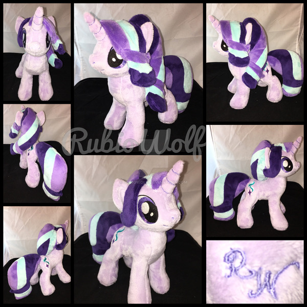 Size: 1600x1600 | Tagged: safe, artist:rubiowolf, derpibooru import, starlight glimmer, pony, unicorn, female, irl, mare, photo, plushie