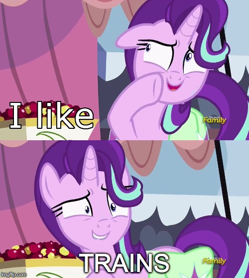 Size: 500x559 | Tagged: asdfmovie, derpibooru import, discovery family logo, edit, edited screencap, exploitable meme, meme, rock solid friendship, safe, screencap, starlight glimmer, starlight's confessions, text, this will end in trains