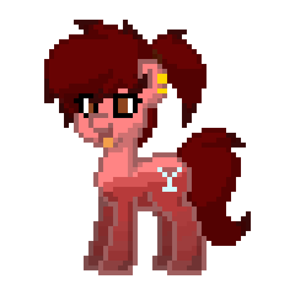 Size: 600x600 | Tagged: aquine, artist:radical user 76, derpibooru import, food pony, oc, oc:red wine, original species, pixel art, pony town, safe, simple background, soda pony, solo, transparent background, unofficial characters only