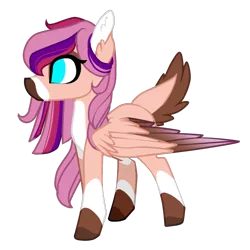 Size: 1024x1022 | Tagged: safe, artist:xxmissteaxx, derpibooru import, oc, unofficial characters only, deer pony, hybrid, original species, peryton, pony, female, mare, simple background, solo, transparent background